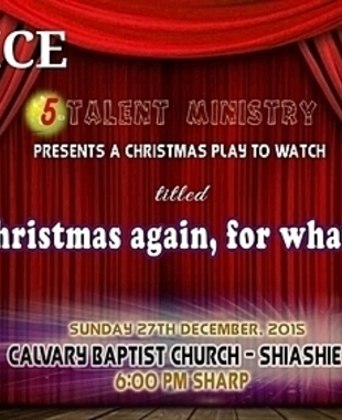 Christmas Again...So what?