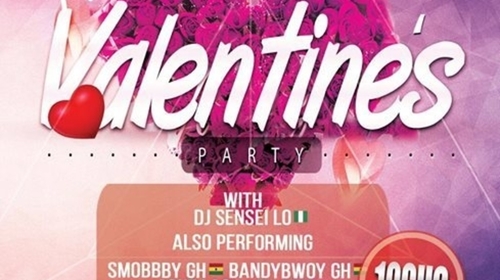 THE PRE-VALENTINE'S PARTY.