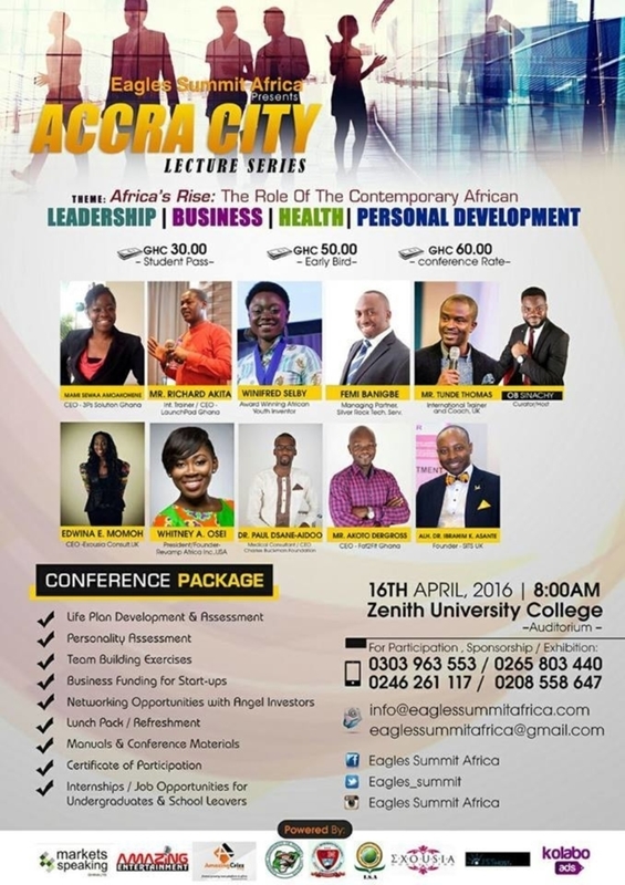  Eagles Summit Africa 2016 - Accra Lecture series 