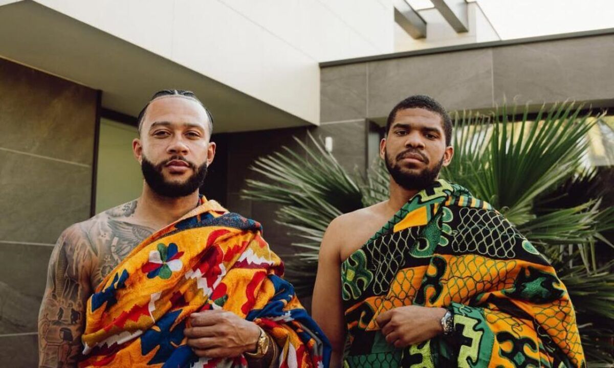 Memphis Depay's Kente Fashion Statement