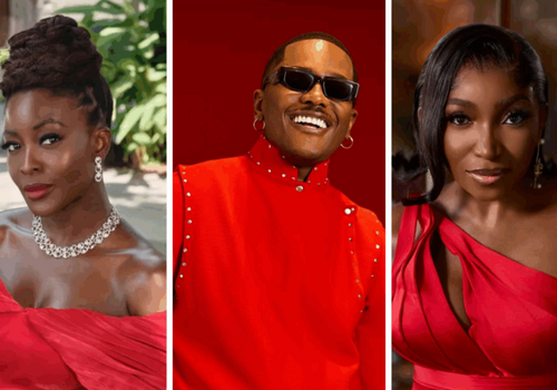 Nollywood Stars Dazzle in Red at Premiere