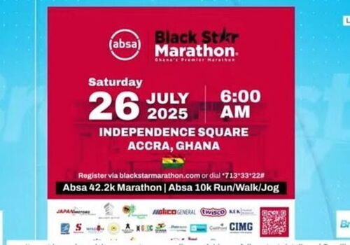 Absa Black Star Marathon Returns July 26
