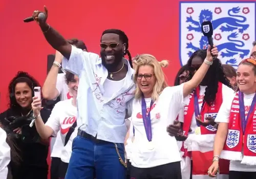 Burna Boy Ignites Lionesses’ Victory Bash