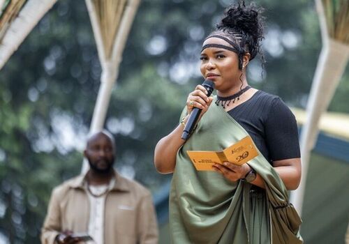 Yemi Alade Lights Up Gorilla Ceremony