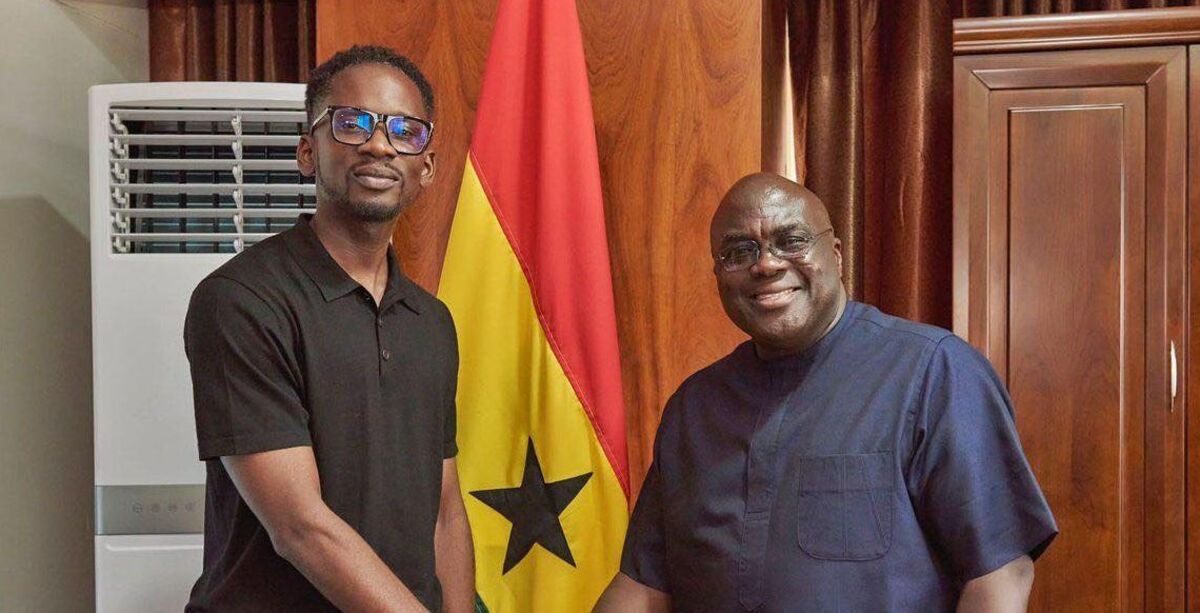 Mr Eazi Touches Down in Ghana