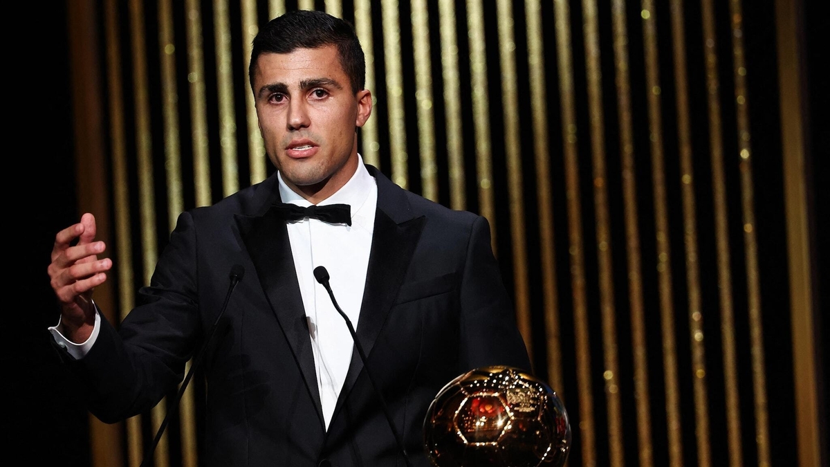 Rodri Claims 2024 Men's Ballon d'Or