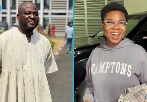 Ibrahim Mahama Supports Suzzy’s New School Journey