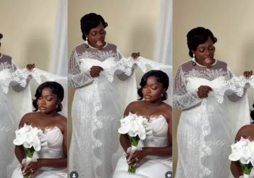 Akosua Agyapong’s Unforgettable Wedding Moment