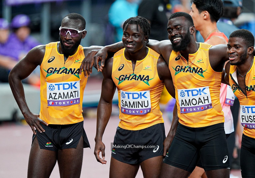 Ghana’s Sprint Team Shines in Tokyo